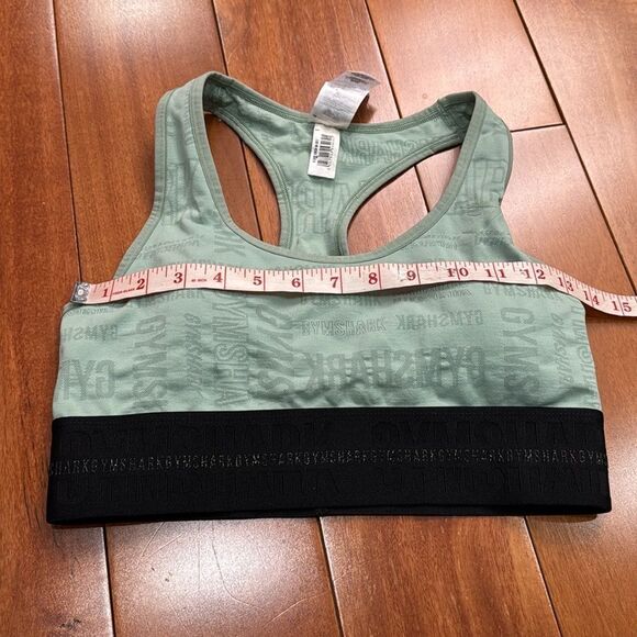 Gymshark Vision 3 pieces Long Sleeve Crop Top sports Bra and leggings size M - Picture 9 of 14